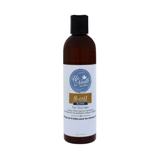 8 Oil Blend Pre Shampoo Treatment and Styling Oil for Naturally Curly Hair