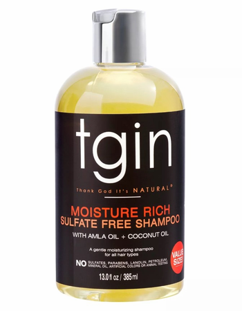 Moisture Rich Sulfate Free Shampoo TGIN Curly Girl Shop