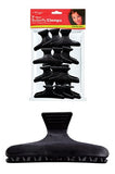 Butterfly Clamps 3" black 12/pack